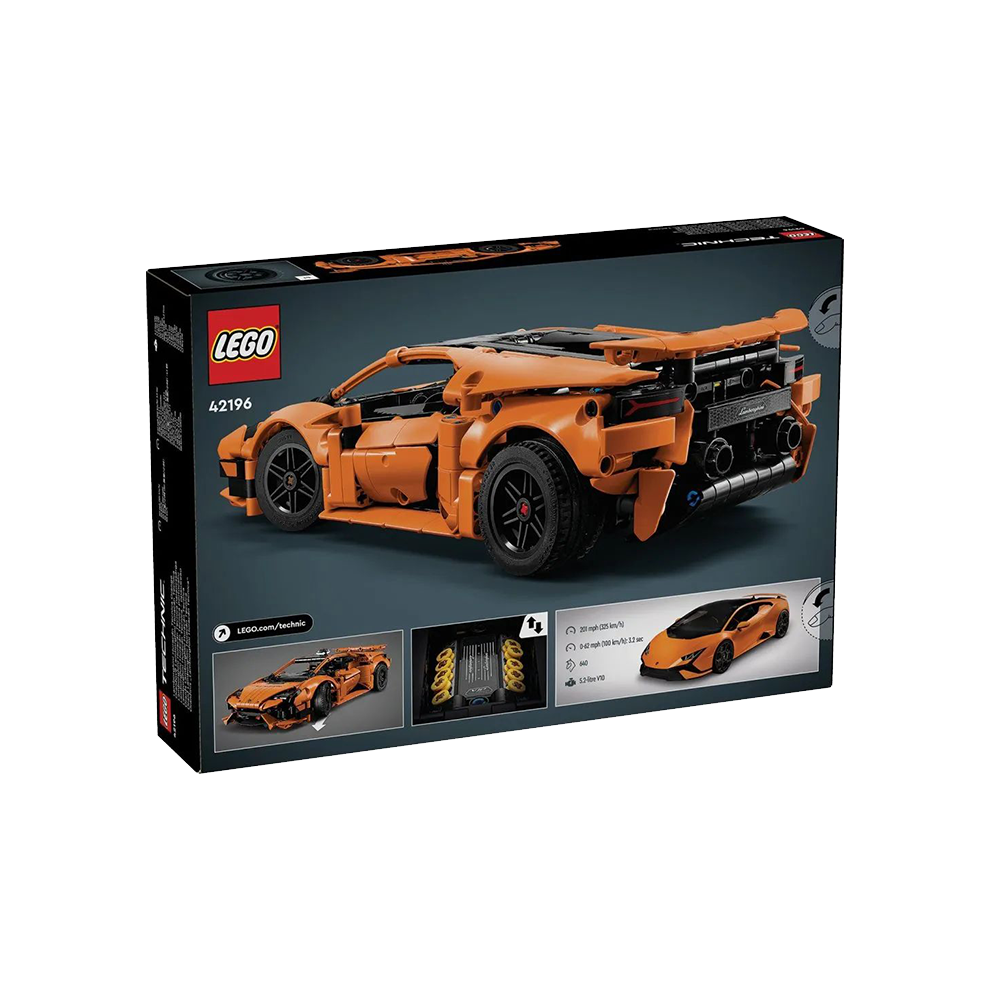 Конструктор LEGO "Оранжевый Lamborghini" (42196) - Boxette Shop